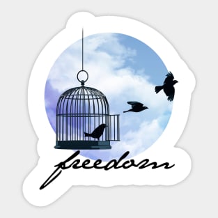 Freedom Sticker